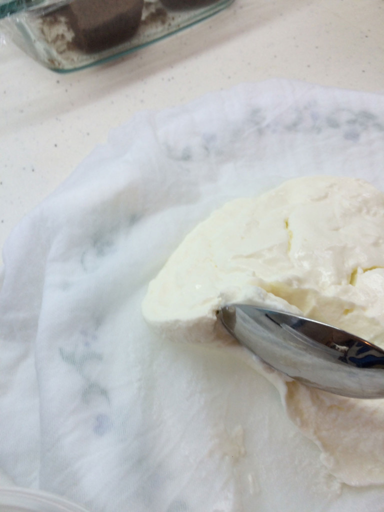 See how thick it is? Almost like soft cream cheese.